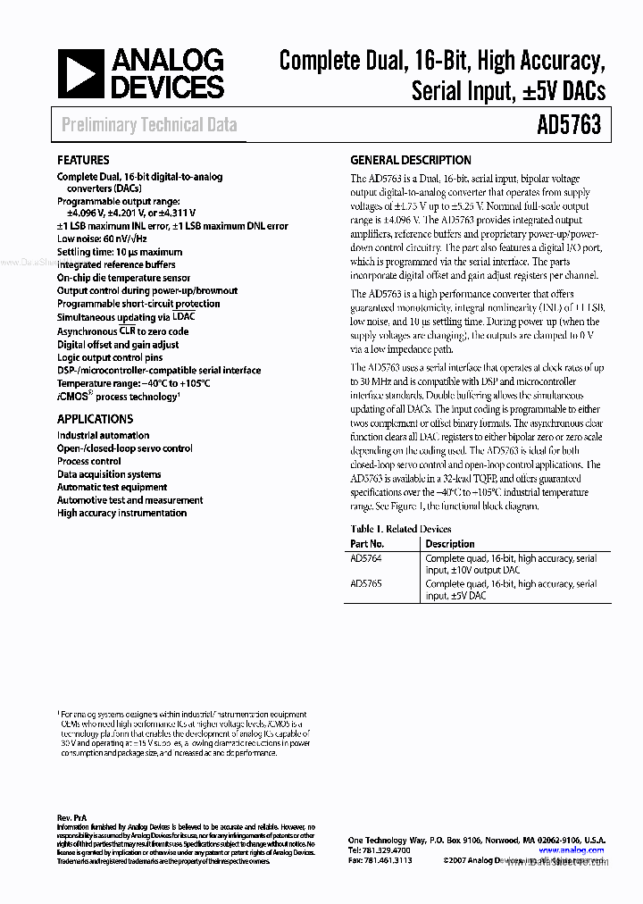 AD5763_3128106.PDF Datasheet