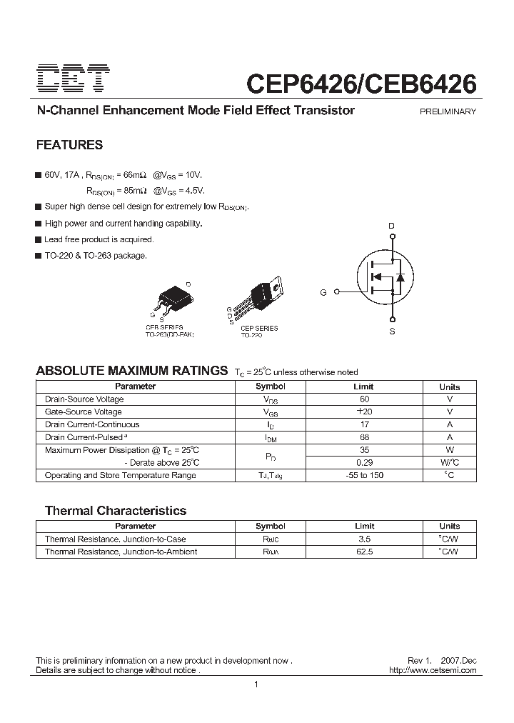 CEP6426_3129032.PDF Datasheet