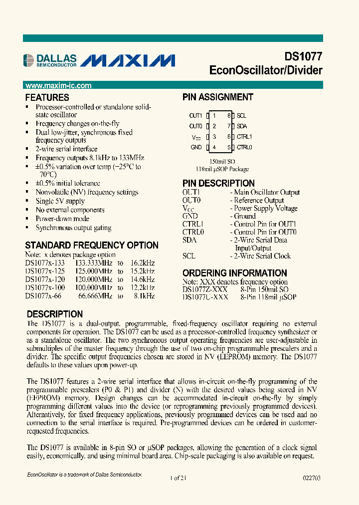 DS1077U-66_3129197.PDF Datasheet