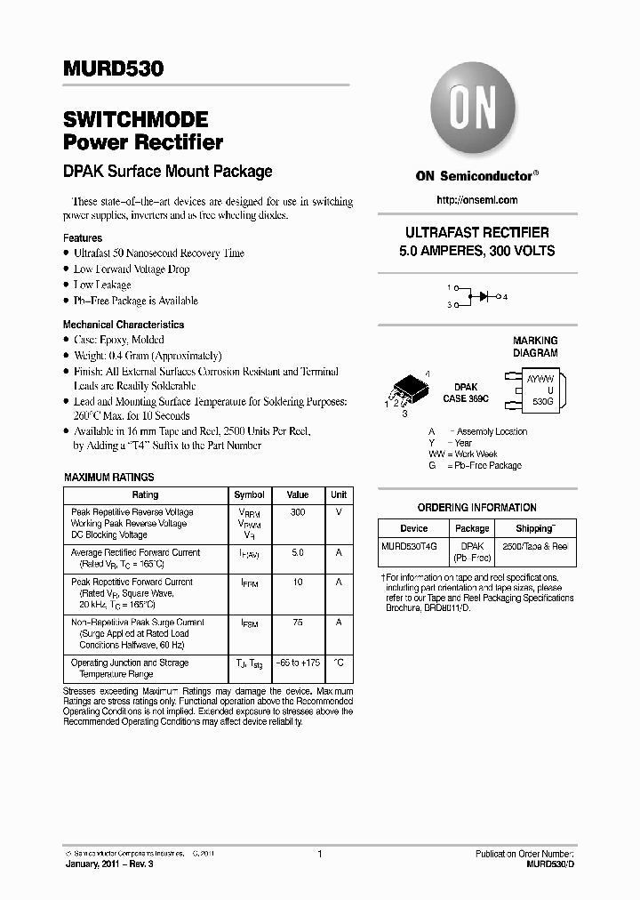 MURD53011_3130252.PDF Datasheet