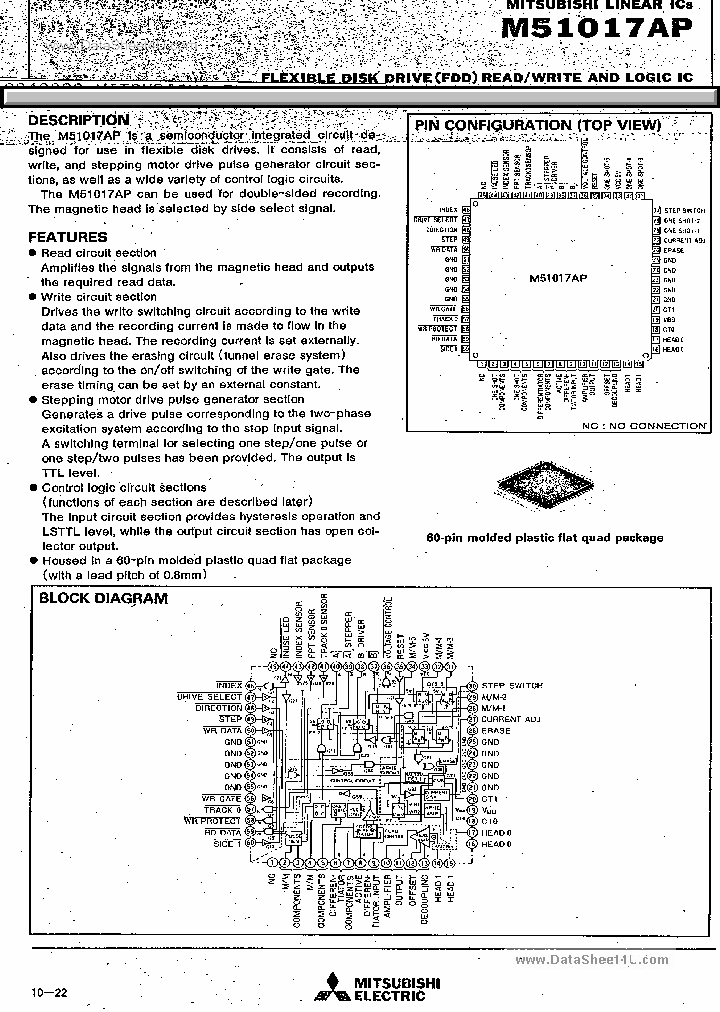 M51017AP_3131200.PDF Datasheet