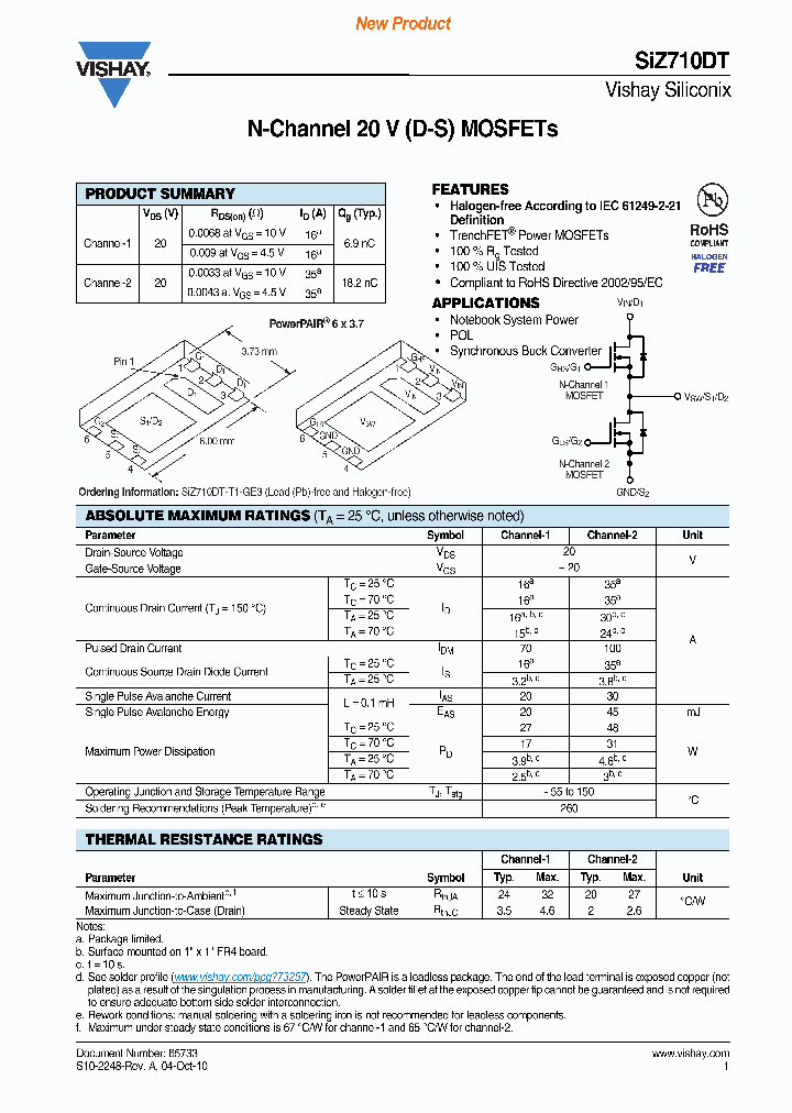 SIZ710DT-T1-GE3_3133686.PDF Datasheet