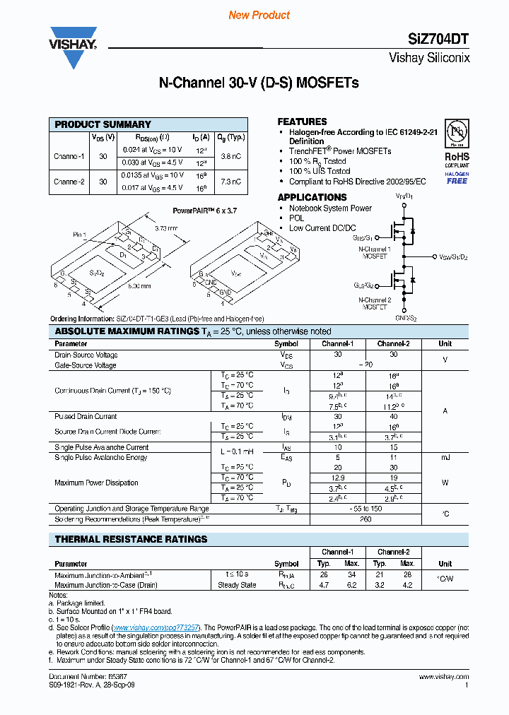 SIZ704DT-T1-GE3_3133685.PDF Datasheet