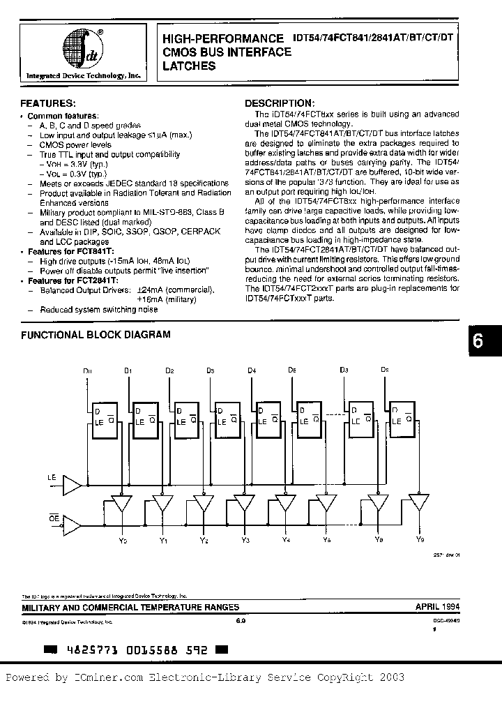 IDT54FCT2841ATDB_3135383.PDF Datasheet