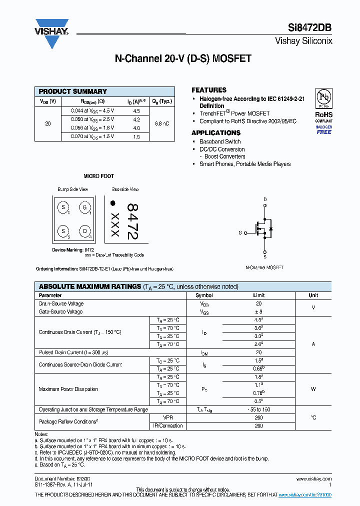 SI8472DB-T2-E1_3136028.PDF Datasheet
