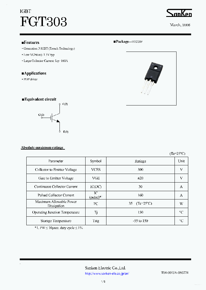 FGT303_3136371.PDF Datasheet