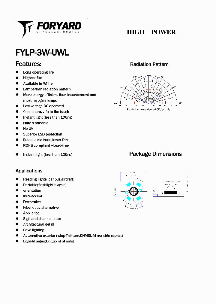 FYLP-3W-UWL_3136384.PDF Datasheet