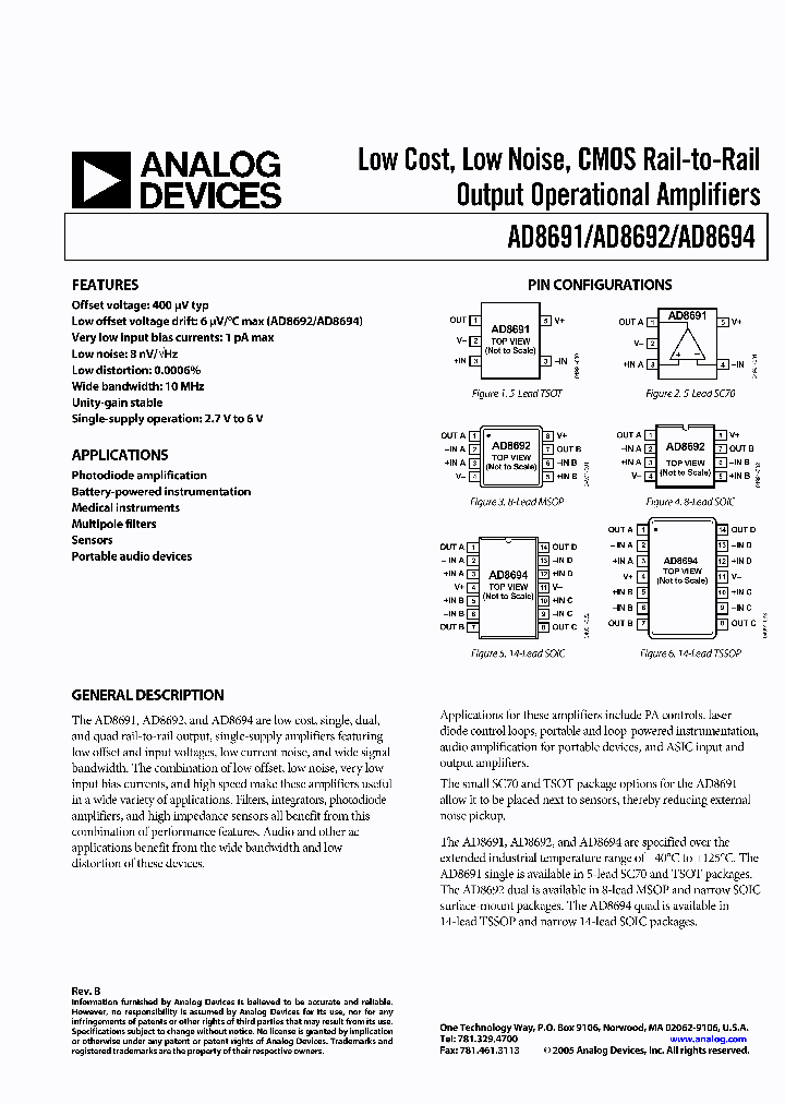 AD8691AKSZ-R2_3136645.PDF Datasheet