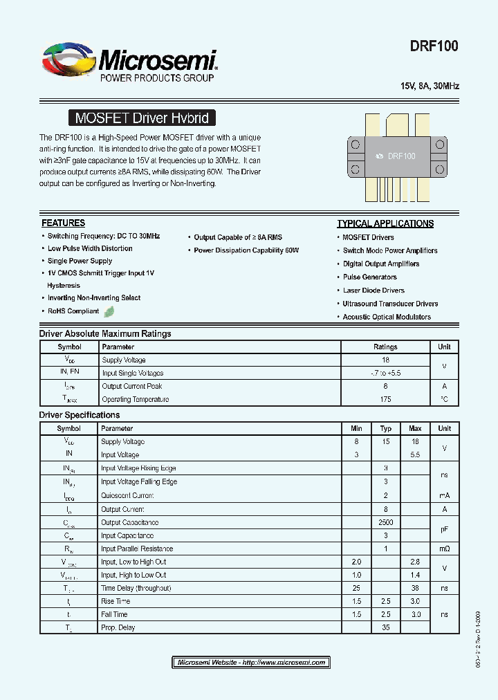 DRF100_3138959.PDF Datasheet
