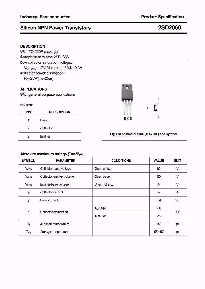 2SD2060_3138812.PDF Datasheet