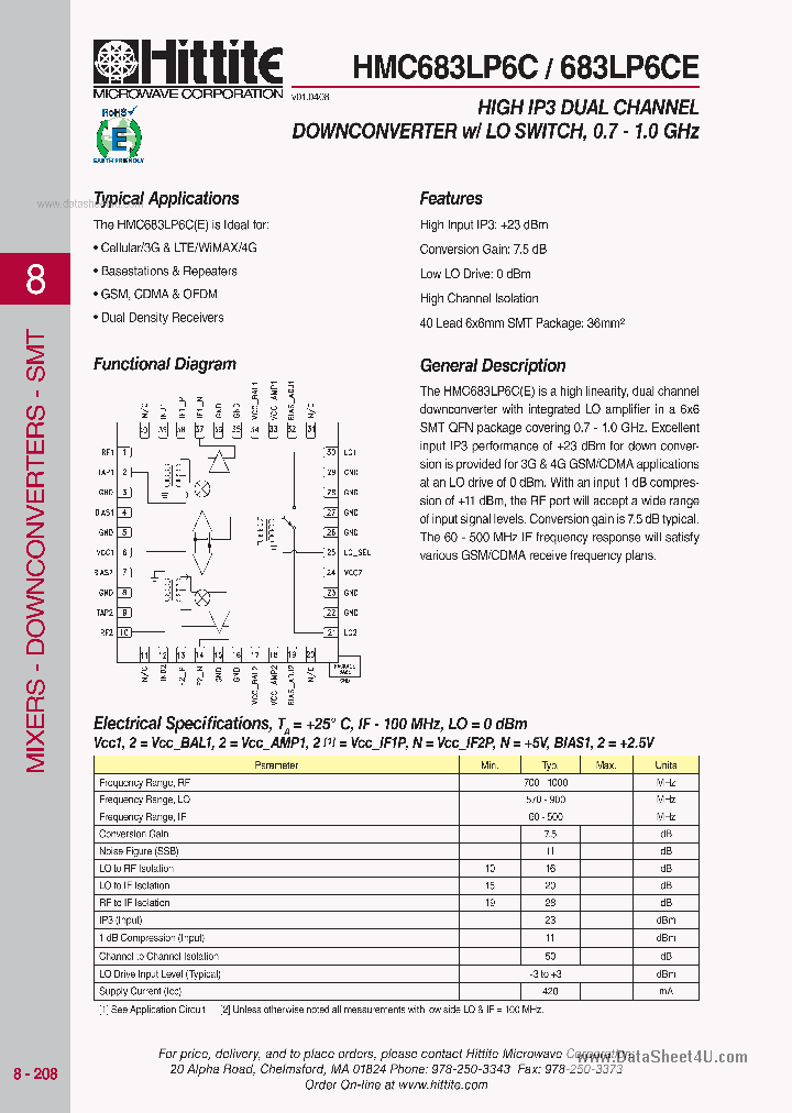 HMC683LP6C_3139435.PDF Datasheet