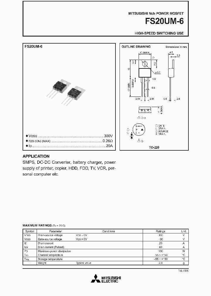 FS20UM-6_3139820.PDF Datasheet