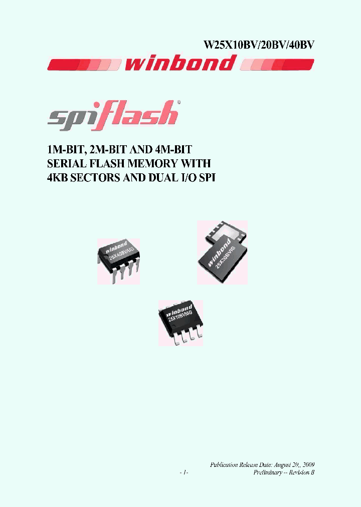 W25X10BV_3140479.PDF Datasheet
