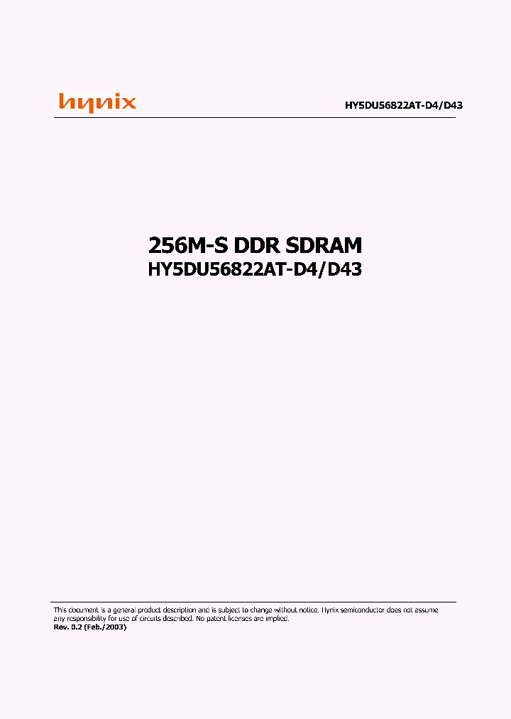 HY5DU56822AT_3140682.PDF Datasheet