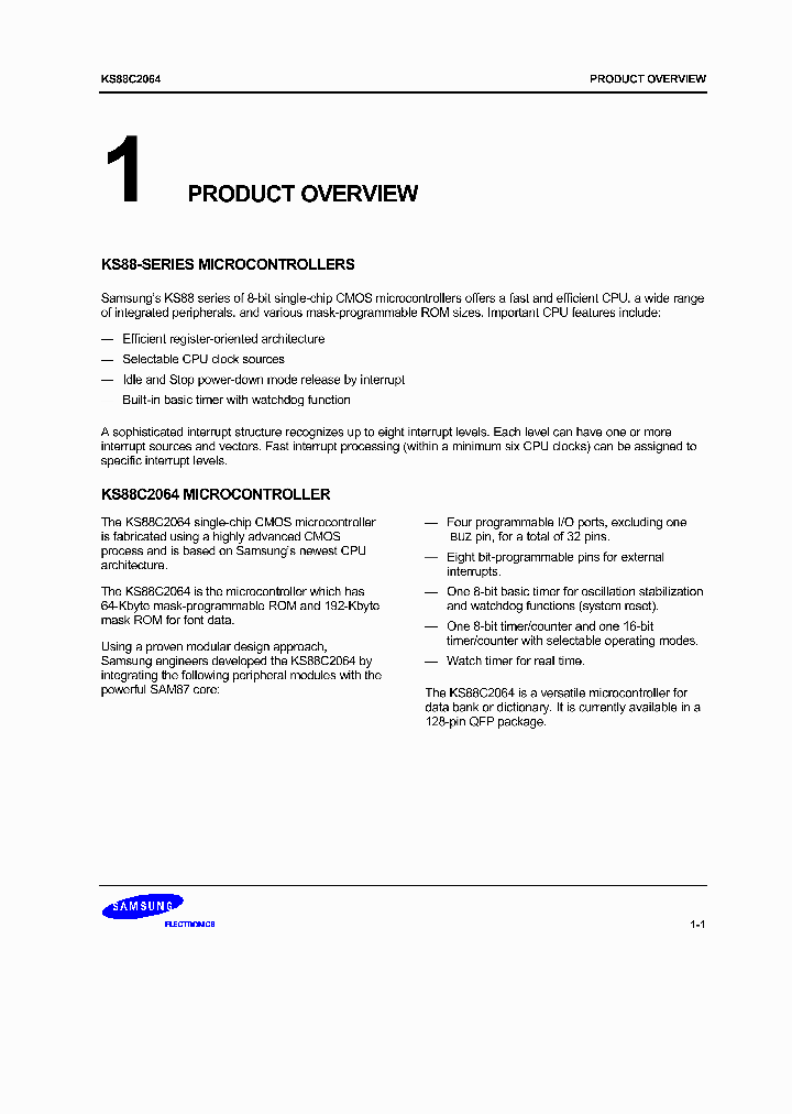 KS88C2064_3141624.PDF Datasheet