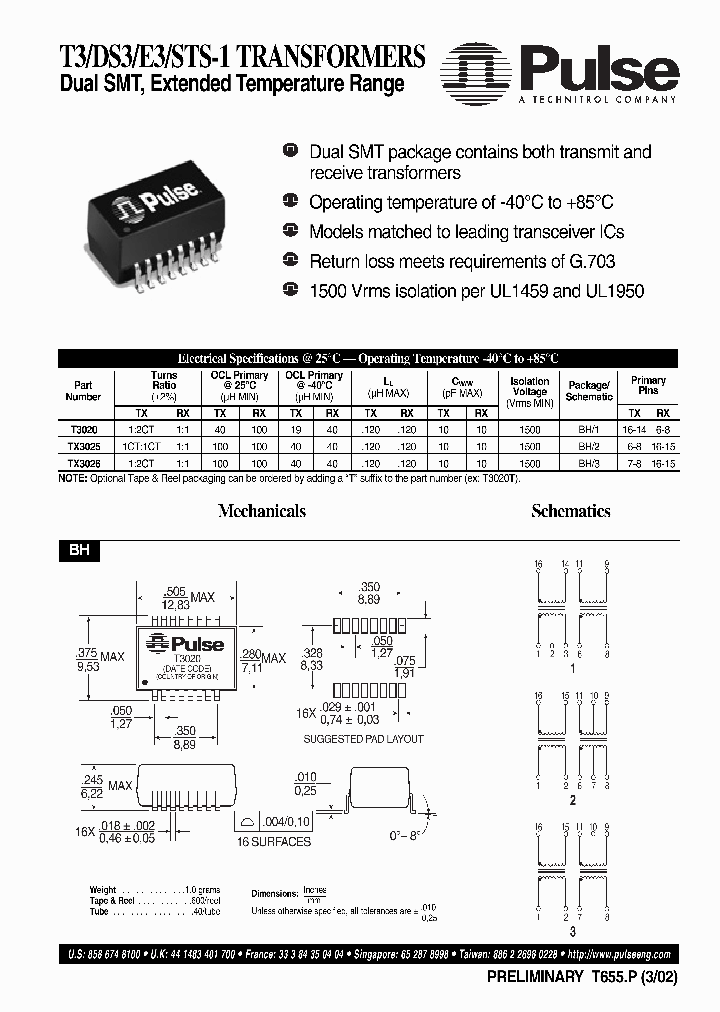 T3020_3142465.PDF Datasheet