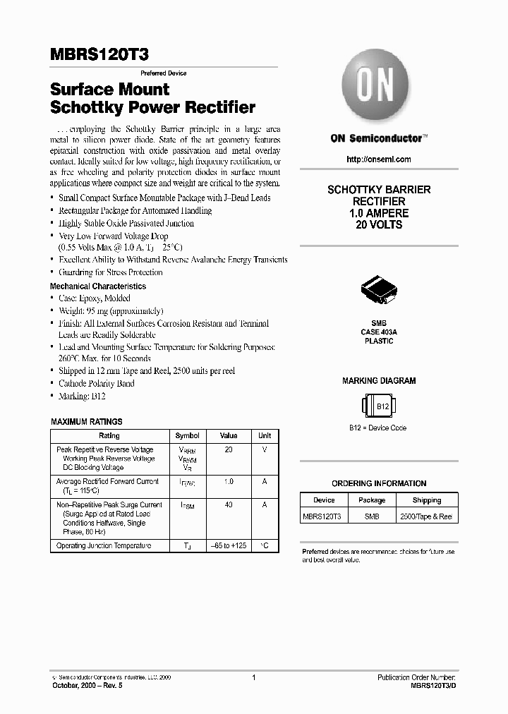 MBRS120T3-D_3143264.PDF Datasheet
