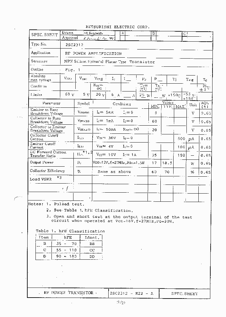 2SC2312_3143958.PDF Datasheet