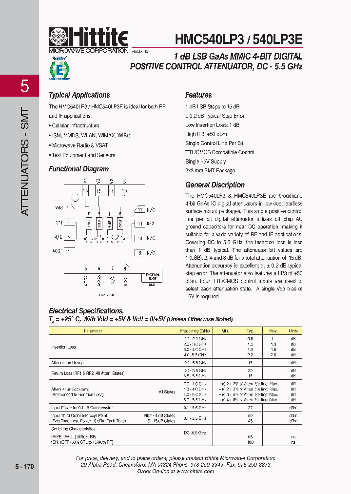 HMC540LP3E_3145905.PDF Datasheet