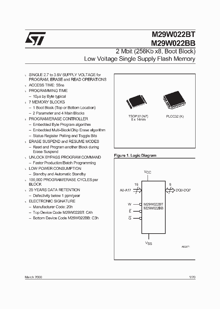 M29W022BT55K1T_3146849.PDF Datasheet