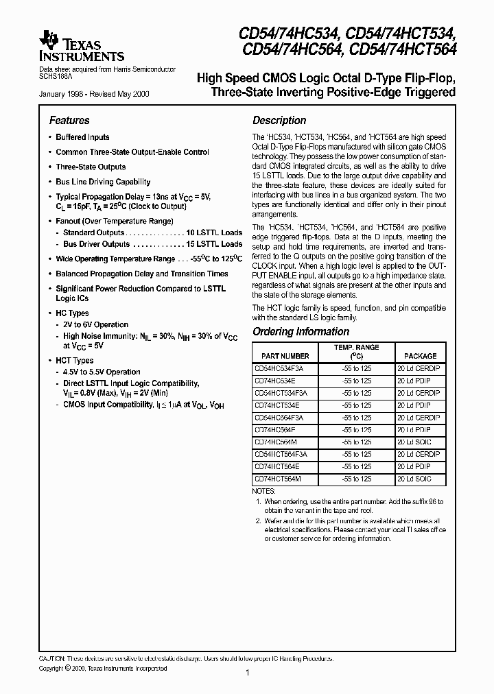 CD54HCT534F3A_3147268.PDF Datasheet