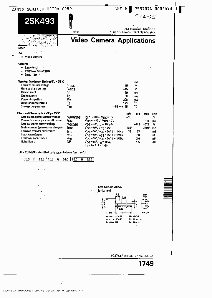 2SK493_3148272.PDF Datasheet