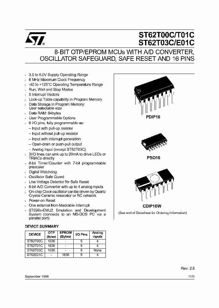 ST62T01C_3149045.PDF Datasheet
