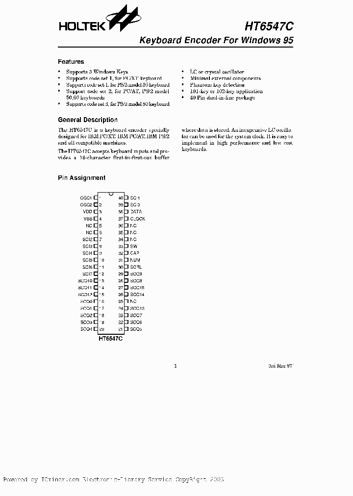 HT6547C40DIP_3148645.PDF Datasheet