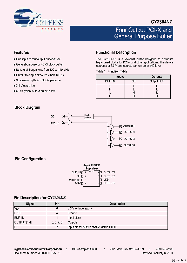 CY2304NZZXI-1T_3149284.PDF Datasheet