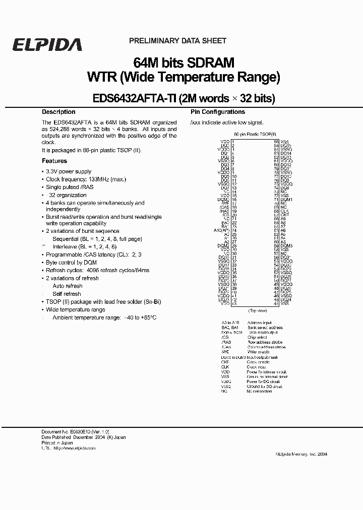 EDS6432AFTA-TI_3153293.PDF Datasheet