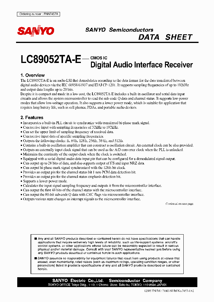 LC89052TA-E_3153137.PDF Datasheet
