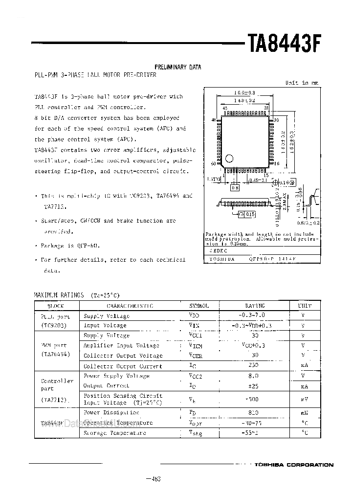 TA8443F_3153490.PDF Datasheet