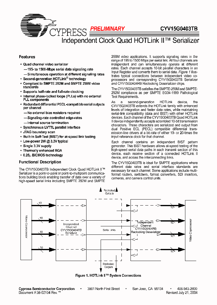 CYV15G0403TB-BGC_3155182.PDF Datasheet