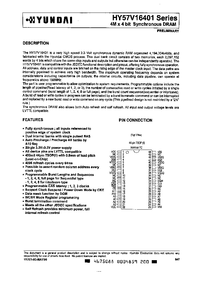 HY57V16401TC-13_3156216.PDF Datasheet