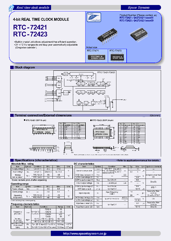 RTC-72421_3156689.PDF Datasheet