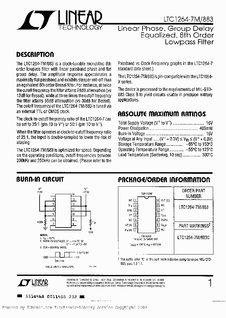 LTC1264-7M883_3156191.PDF Datasheet