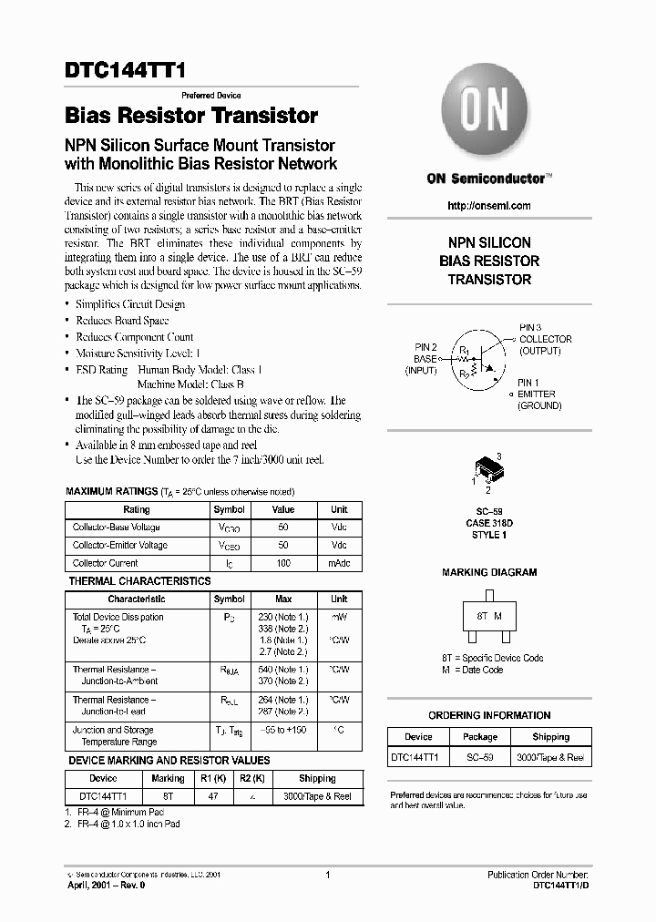DTC144TT1D_3157808.PDF Datasheet