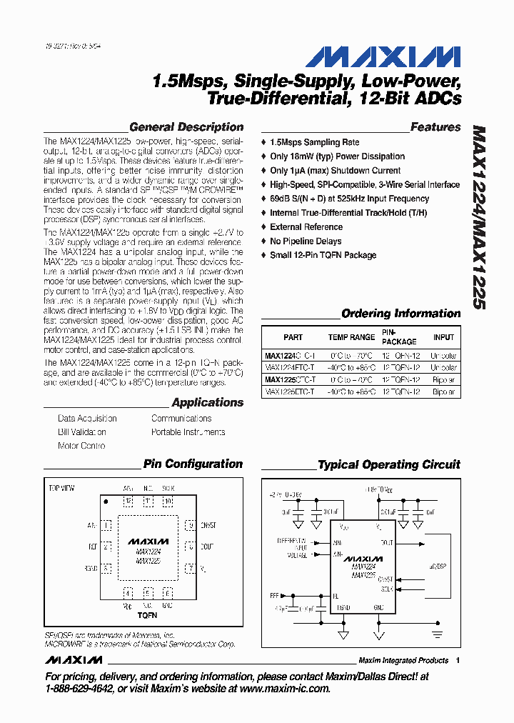 MAX1224CTC-T_3158003.PDF Datasheet