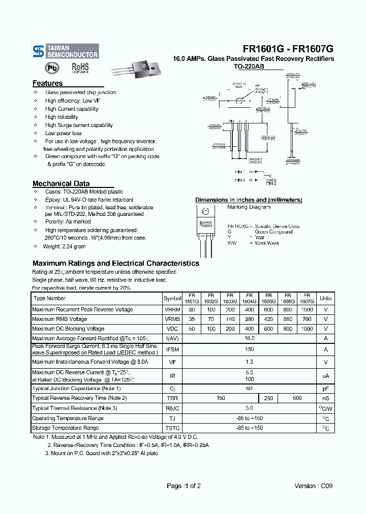 FR1605G_3158621.PDF Datasheet