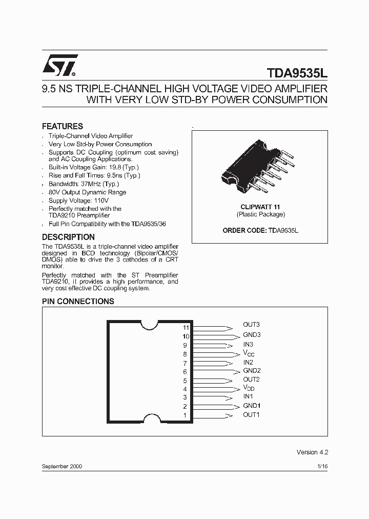 TDA9535L_3159804.PDF Datasheet