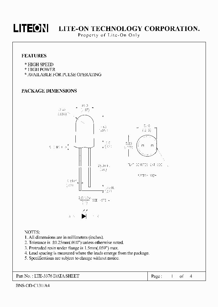 LTE-3376_3161895.PDF Datasheet