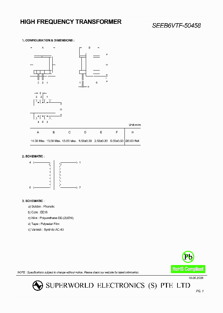 SEEB6VTF-50458_3162926.PDF Datasheet