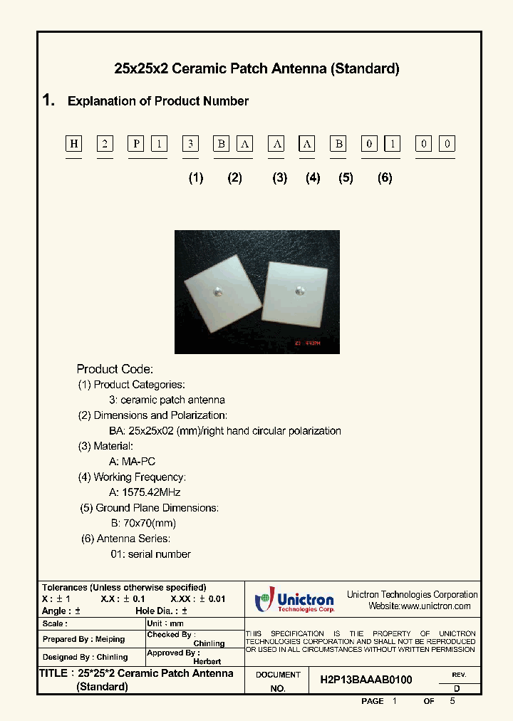 H2P13BAAAB0100_3163830.PDF Datasheet