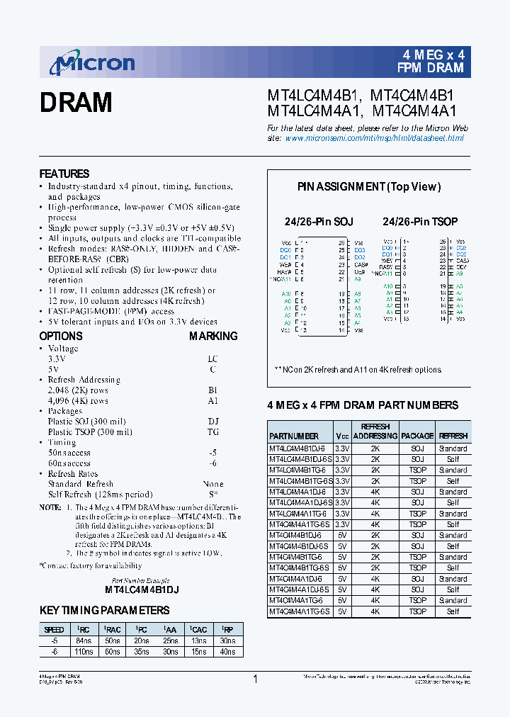 MT4C4M4A1TG-6S_3164187.PDF Datasheet