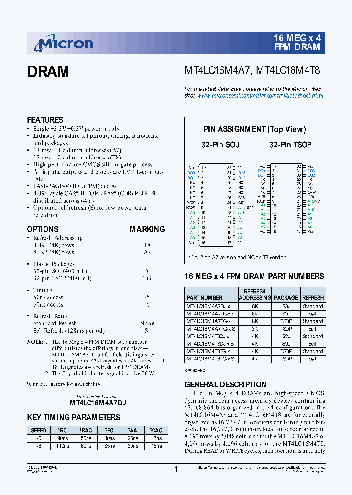 MT4LC16M4A7TG-5S_3164175.PDF Datasheet