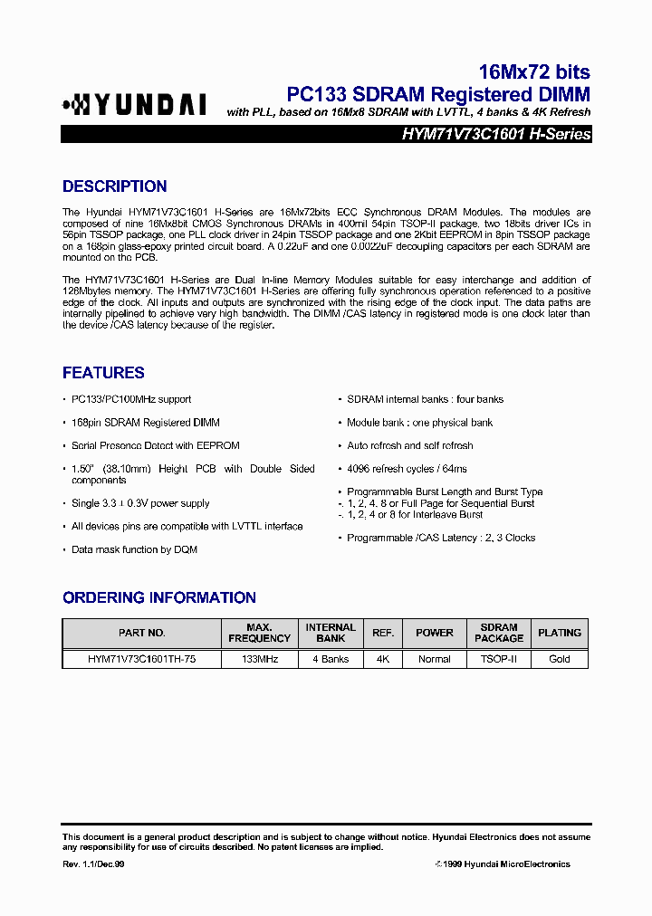 HYM71V73C1601TH-75_3165000.PDF Datasheet