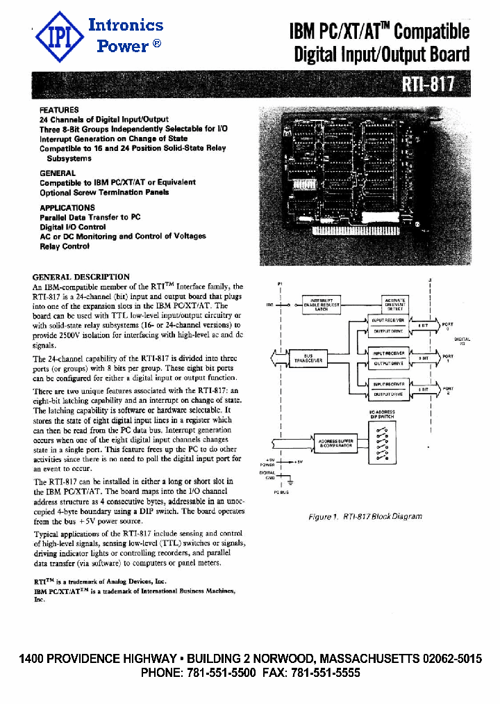 RTI-817_3165469.PDF Datasheet