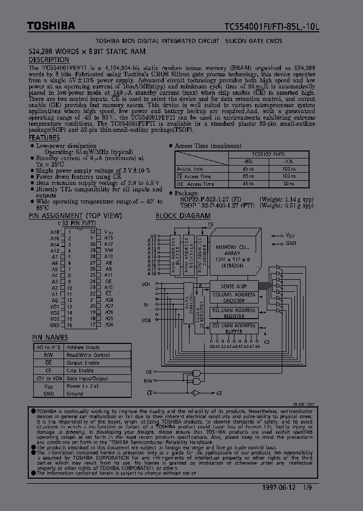 TC554001FTI-85L_3165658.PDF Datasheet