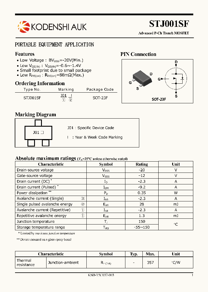 STJ001SF_3167661.PDF Datasheet