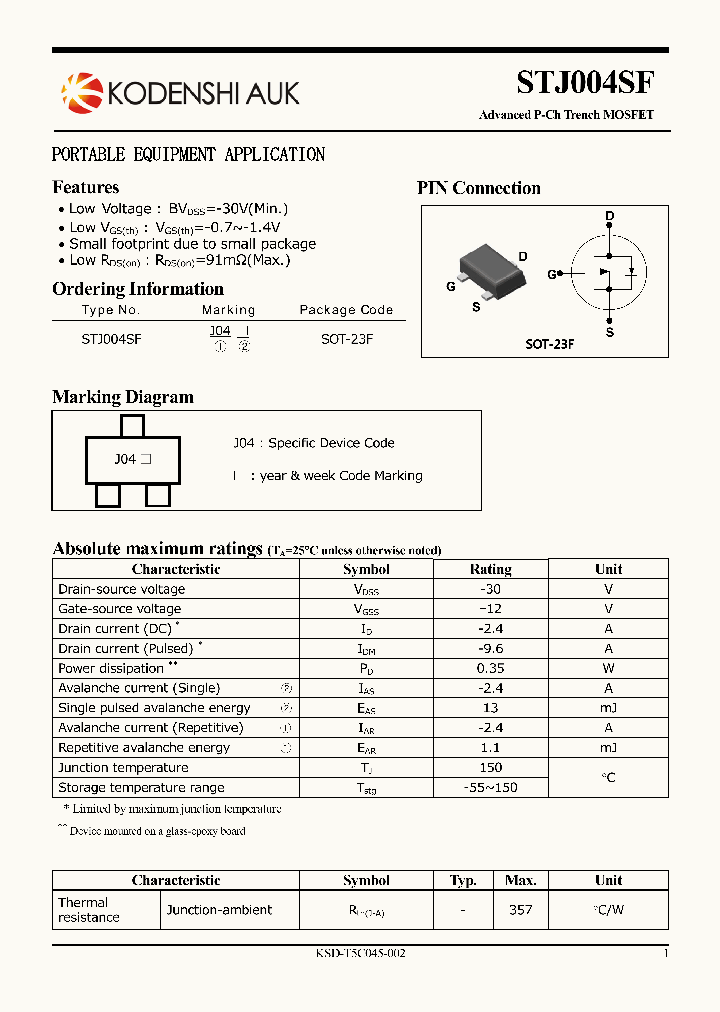 STJ004SF_3167663.PDF Datasheet